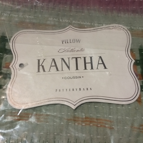 Pottery Barn Kantha Pillow Cover - Picture 3 of 3